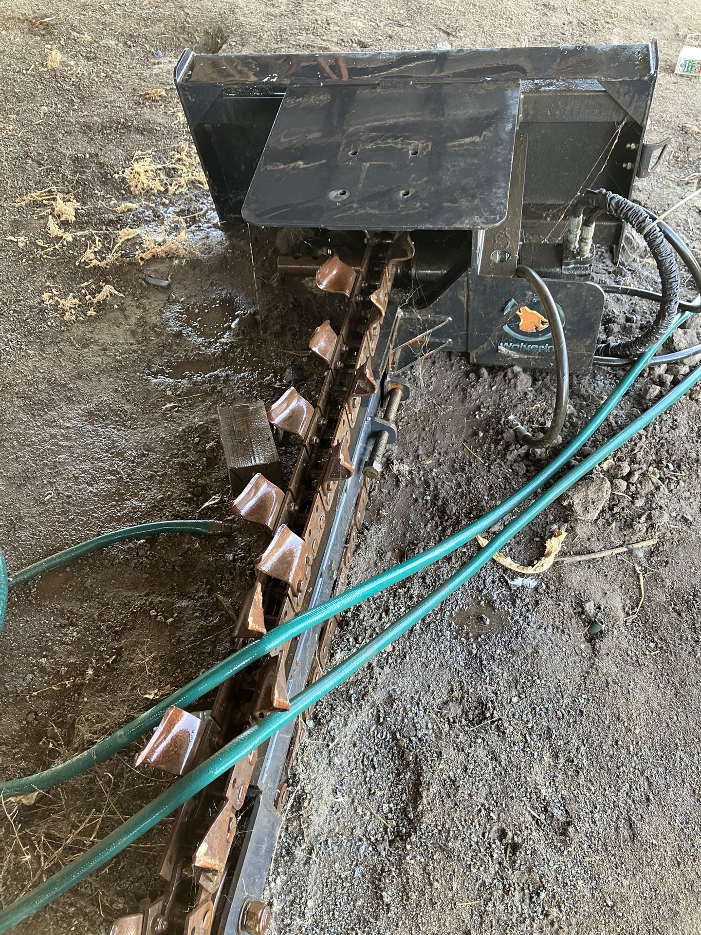 Wolverine Skid Steer Trencher 8