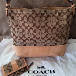 COACH BAG WITH WALLET