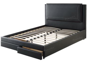Free Local Shipping - Queen Black Platform Frame Only