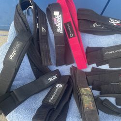 Lifting Straps —/ Huge Supply …. Various Brands / Lengths etc. $5 Ea call for more i