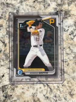 2024 Bowman Draft Konnor Griffin Chrome Prospect Pirates #BDC-22 1st