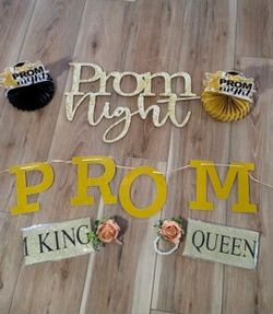 Prom Bundle Decor, Sashes & Corsage