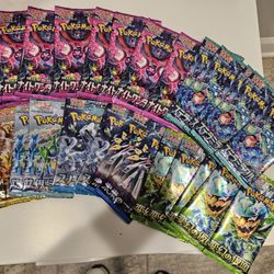Japanese Pokémon Booster Packs 