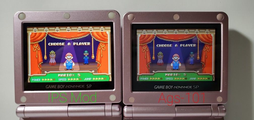 Ags 101 Ips Mod Gba Ips Screen Gameboy Advance Ags 101 Screen AGS