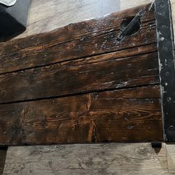 Antique Ship Hatch Door Coffee Table 59 Inch Long  27 Inch Wide