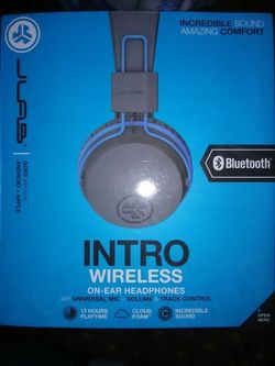 JBL Intro over ear bluetooth headphones