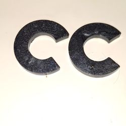 Gray C C Ear Rings 