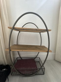 Oak Wood Floating Shelf