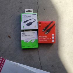 USB C TO USB A ADAPTER CABLES 