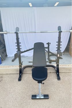 Weight Bench, Bar