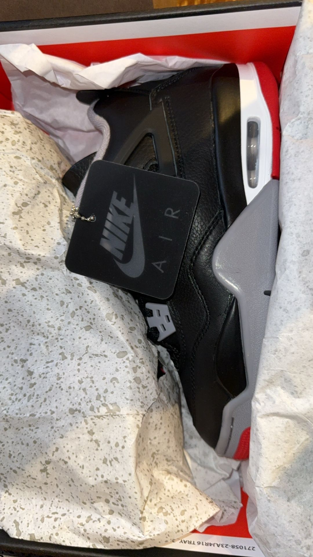 Jordan 4 Bred Size 5y $230