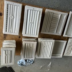 TruAire Steel Wall/Ceiling Registers, White BRAND NEW