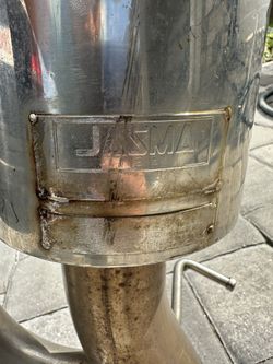 Jasma Muffler 3” Jdm 03s1153 Nissan Silvia  S15 Honda Acura Toyota S2000 K20 K24 Ep3