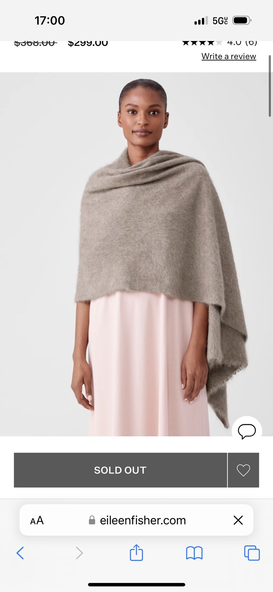 Eileen Fisher Cashmere Throw