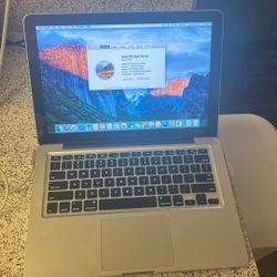2011 MacBook Pro 13 Inch With Charger 