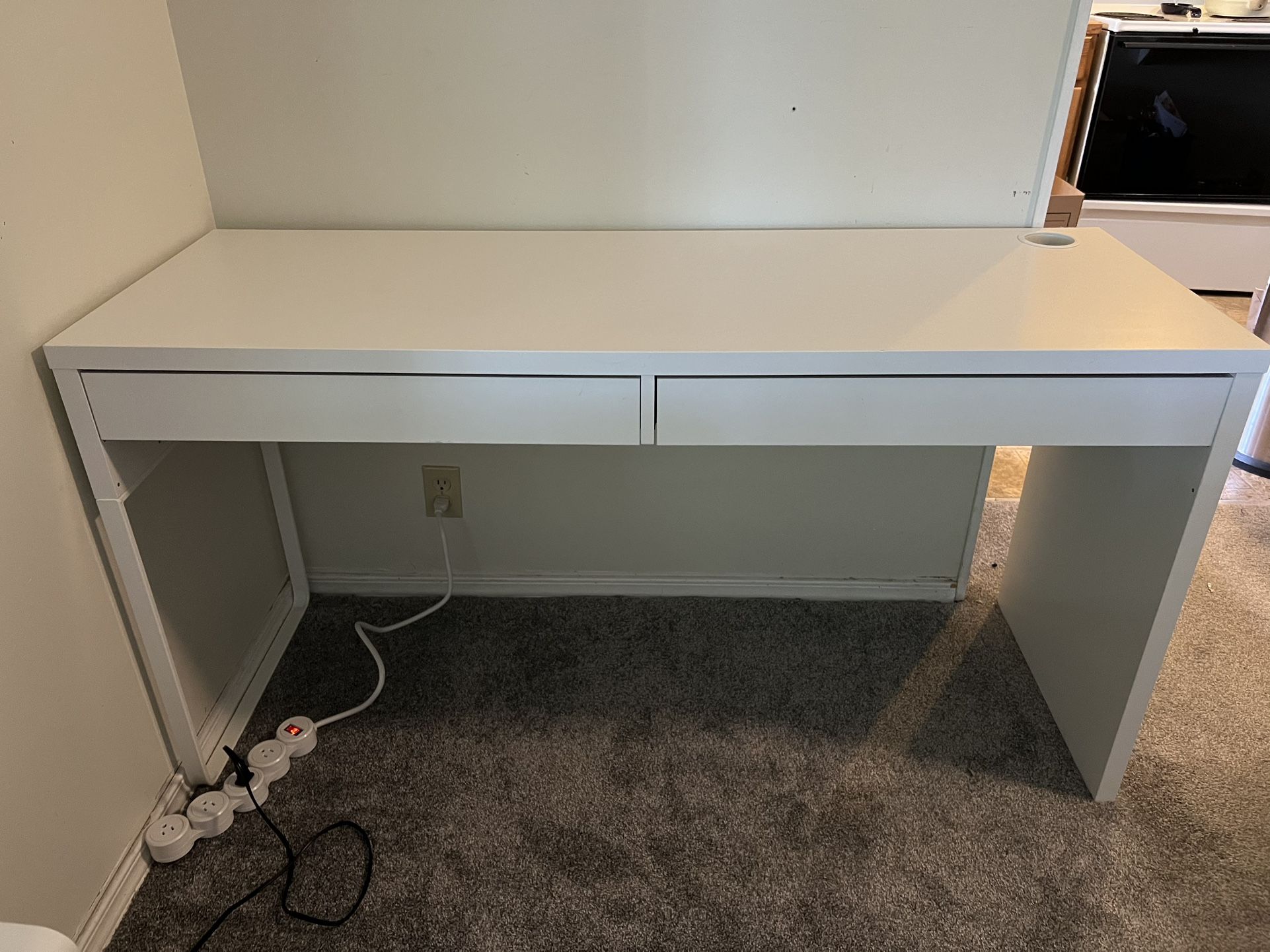 IKEA White Computer Desk