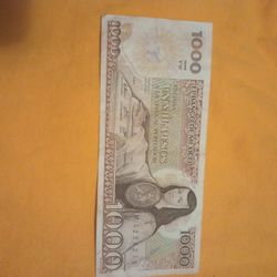 $1000 Mexican Peso Bills I Have 2 In Good Condition $10 Each