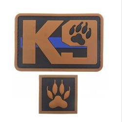 Military Morale Service Dog Patch for Pet Tactical K9 Service Harness Vest