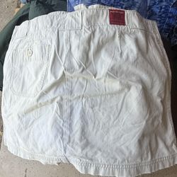 American Eagle Outfitters Tan Chino Khaki  Skirt