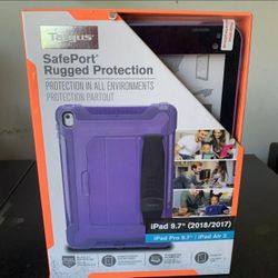 Targus Safeport Rugged Case For 9.7 -inch iPad Pro / iPad Air 2 Purple THD20007GL