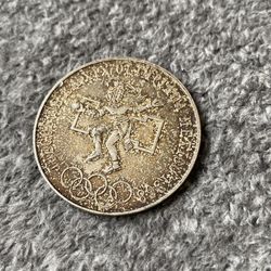 1968 Mexico Olympic Coin