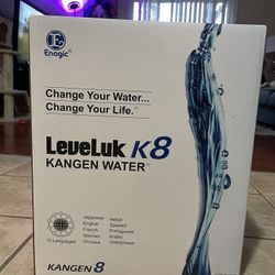 Enagic LeveLuk K8 Kangen Water Ionizer – Brand New