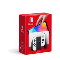 Nintendo Switch - OLED Model with White Joy-Con