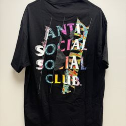 Anti social social club dissociative T shirt