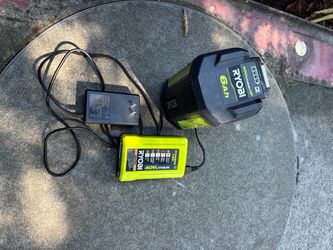 Riobi battery 40 volt 6.AH +charger