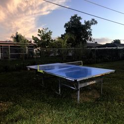 Ping Pong Table. 