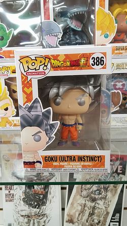 Goku ultra instinct dragon ball z super funko pop