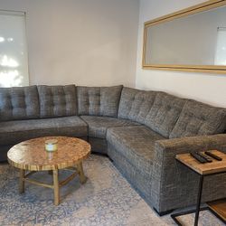Gray Sectional 