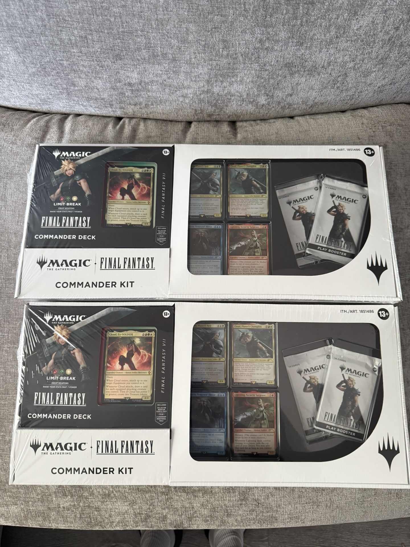 Magic The Gathering - Final Fantasy Comander Kit