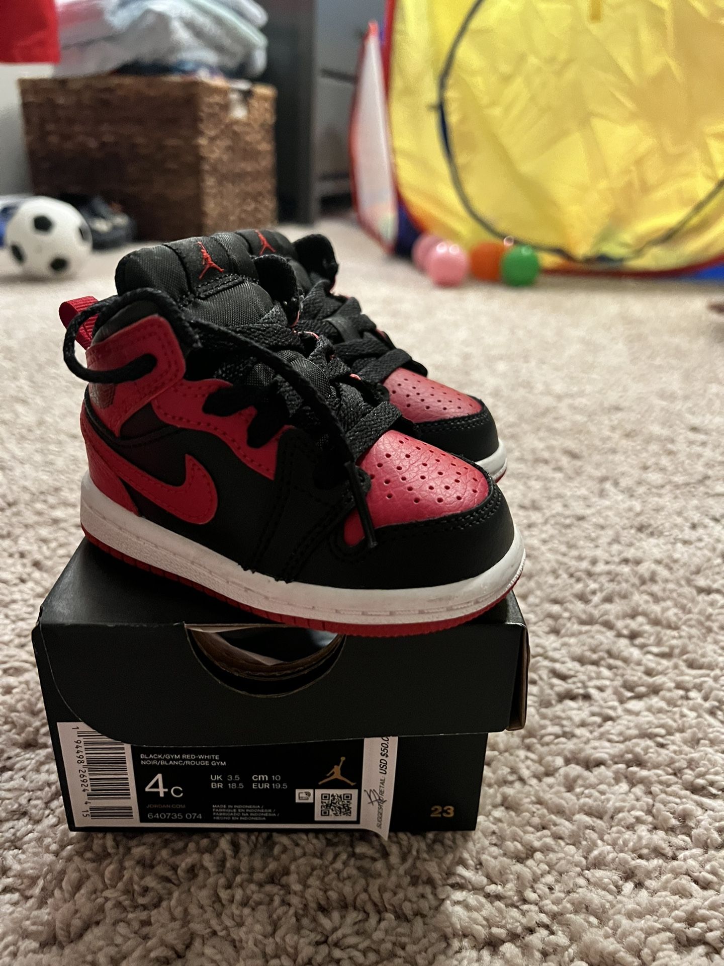 Baby Nike Dunks Size 4c