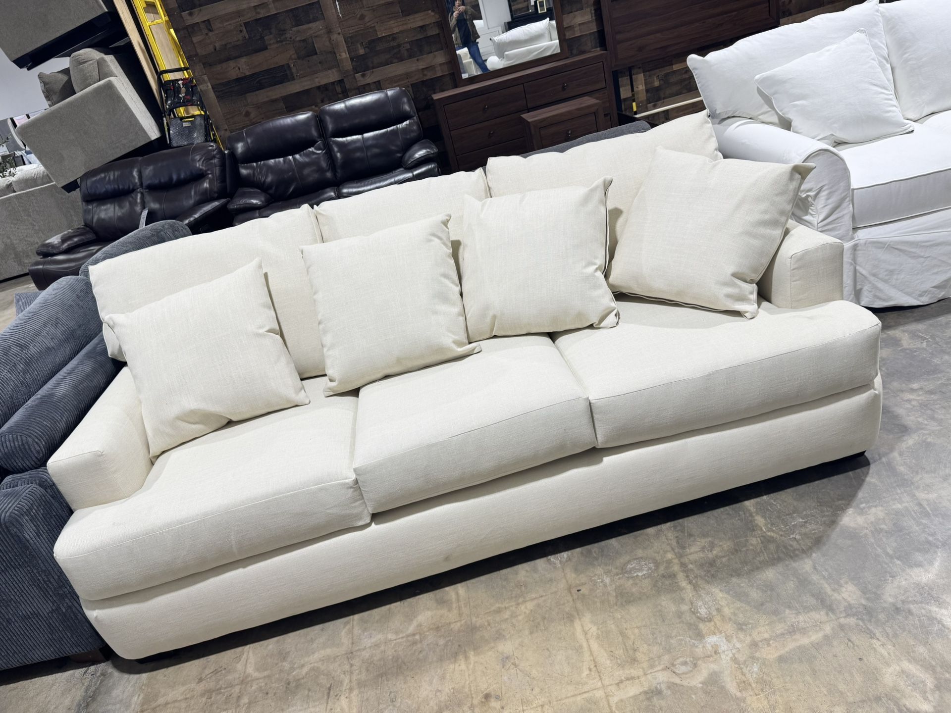 Cream Sofa