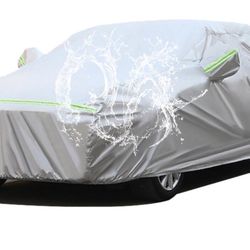 Small Car Cover with Warning Reflective Strips
