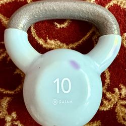 Gaiam 10lb Kettlebell 