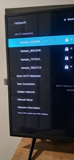 📺 40" VIZIO Smart TV + Remote – Ready to Go!