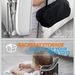 Visalia CA Portable Baby Seat Travel| Compact Fold with Straps for Indoor/Outdoor Use| Great for Camping, Beach, Lawn |Toddlers, K