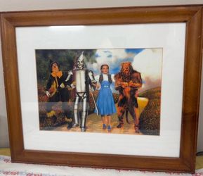 Framed Wizard of Oz Print 23x19