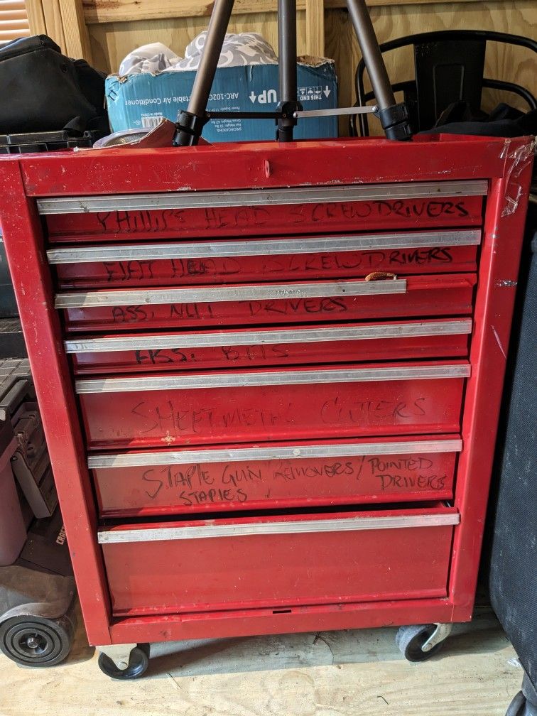 5 Drawer Tool Chest/Box