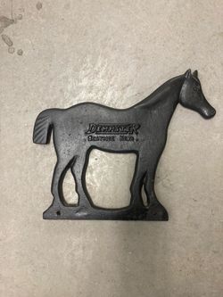 Dempster Cast Iron Horse Windmill Antique