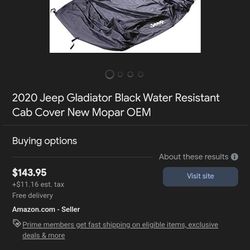 Jeep Gladiator Cover 