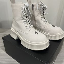 Fashion Nova Combat Boots