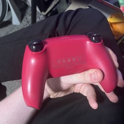 Red PS5 Controlled 
