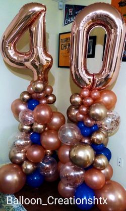 Organic balloon columns