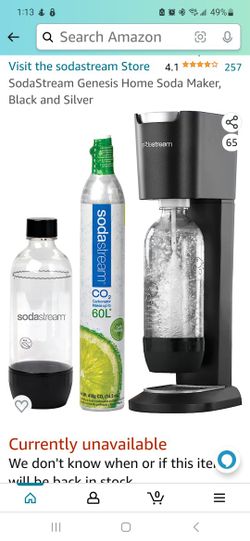 SodaStream PU6001 Sparkling Water Maker for Sale in Houston, TX