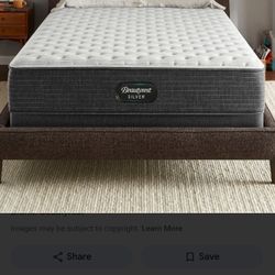 California King Beutyrest Silver Mattress Extra Firm. 