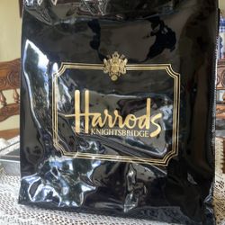 Harrods Knightsbridge Designer Shopping Tote Bag
