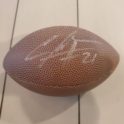 NFL - Charles Woodson - Hall Of Fame (2021) - Autographed Commemorative Super Bowl XLV Mini Leather Football - Authenticated in Person